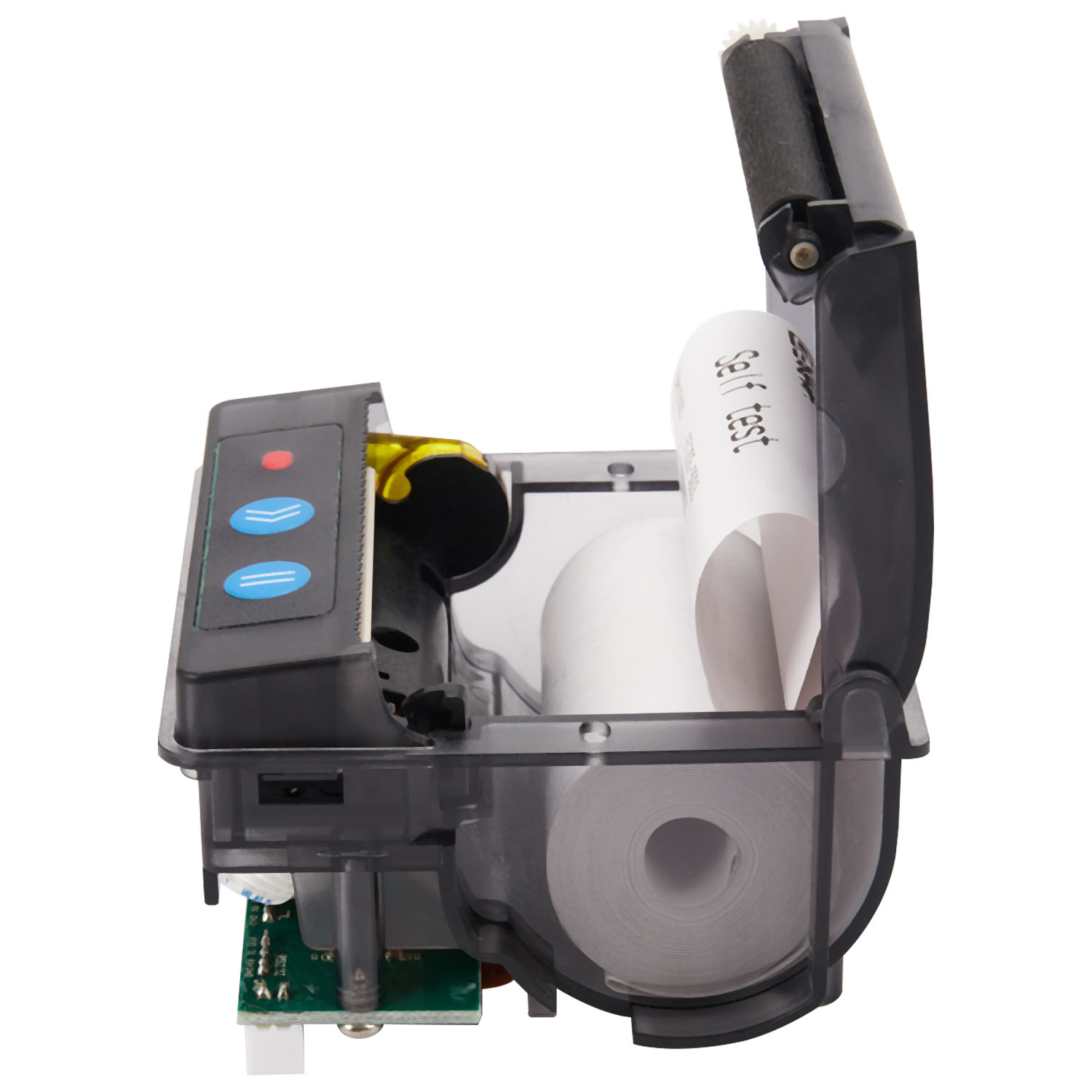 Goojprt Qr203 58Mm Micro-Mini Embedded Thermische Printer Rs232 + Ttl Panel Compatibel Eml203 Voor Ontvangst Ticket Barcode