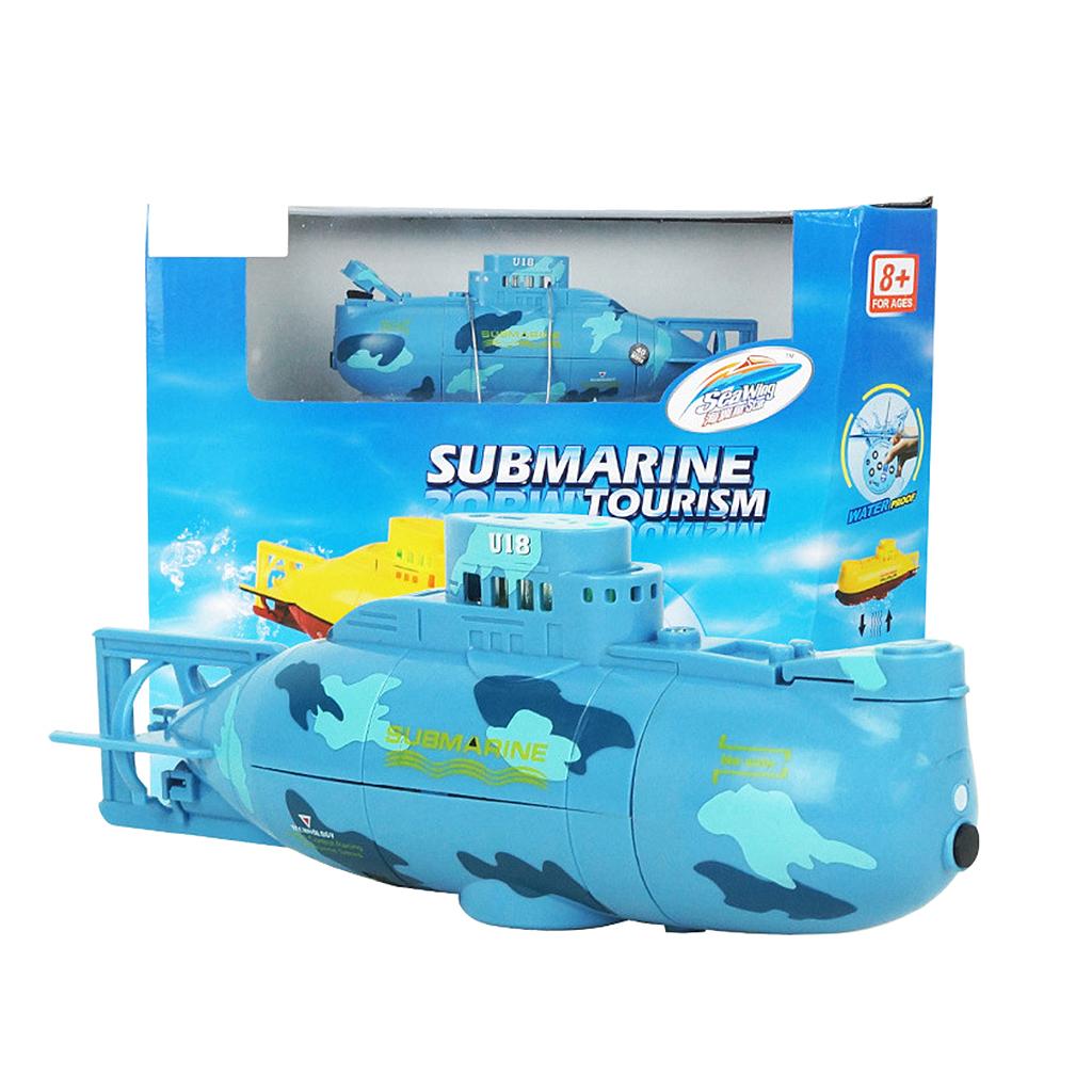 Submarine RC Radio Remote Control Boat Water Fun Electric Ship Vehicles Toys