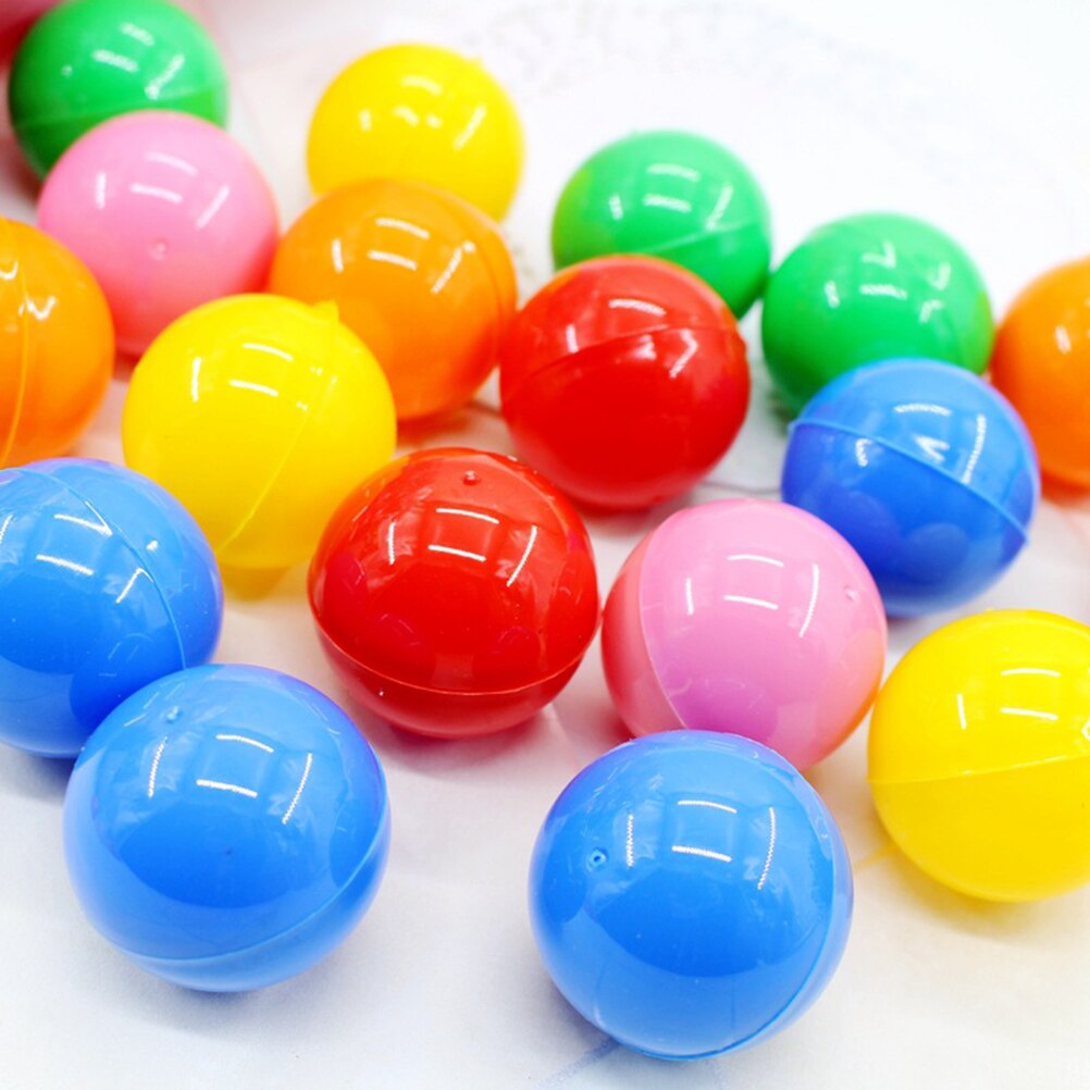 25pcs Lottery Balls Hollow Table Activity Balls Pong Balls For Game Party Decoration 40mm Diameter