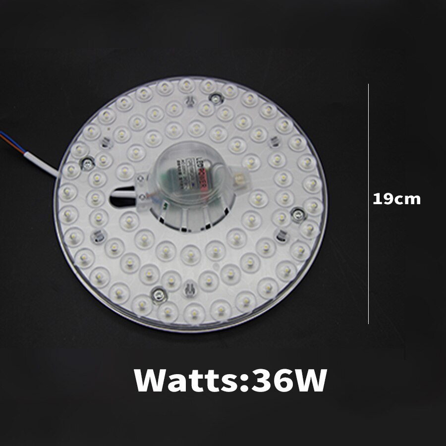 Celling lampe lyskilde  ac220v 12w 18w 24w 36w led panel lys led lys bord blekksprut lysrør bytt tak led lampe: 36w daglig lys bare