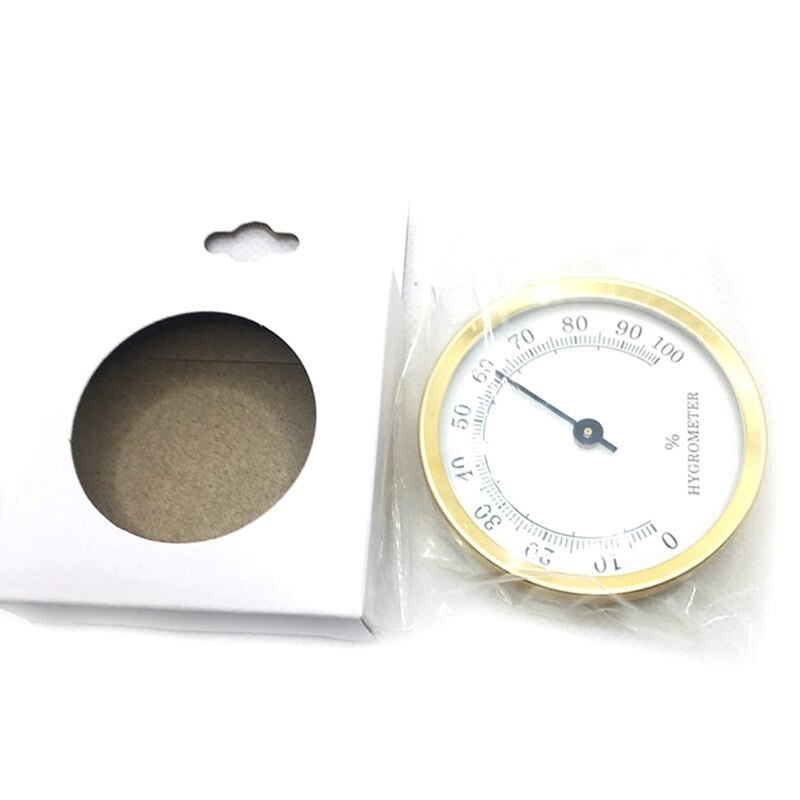 Indoor Wall Hanging Mini Round Pointer Hygrometer Monitor Mechanical High Precision Humidity Meter Gauge Moisture Measurement N