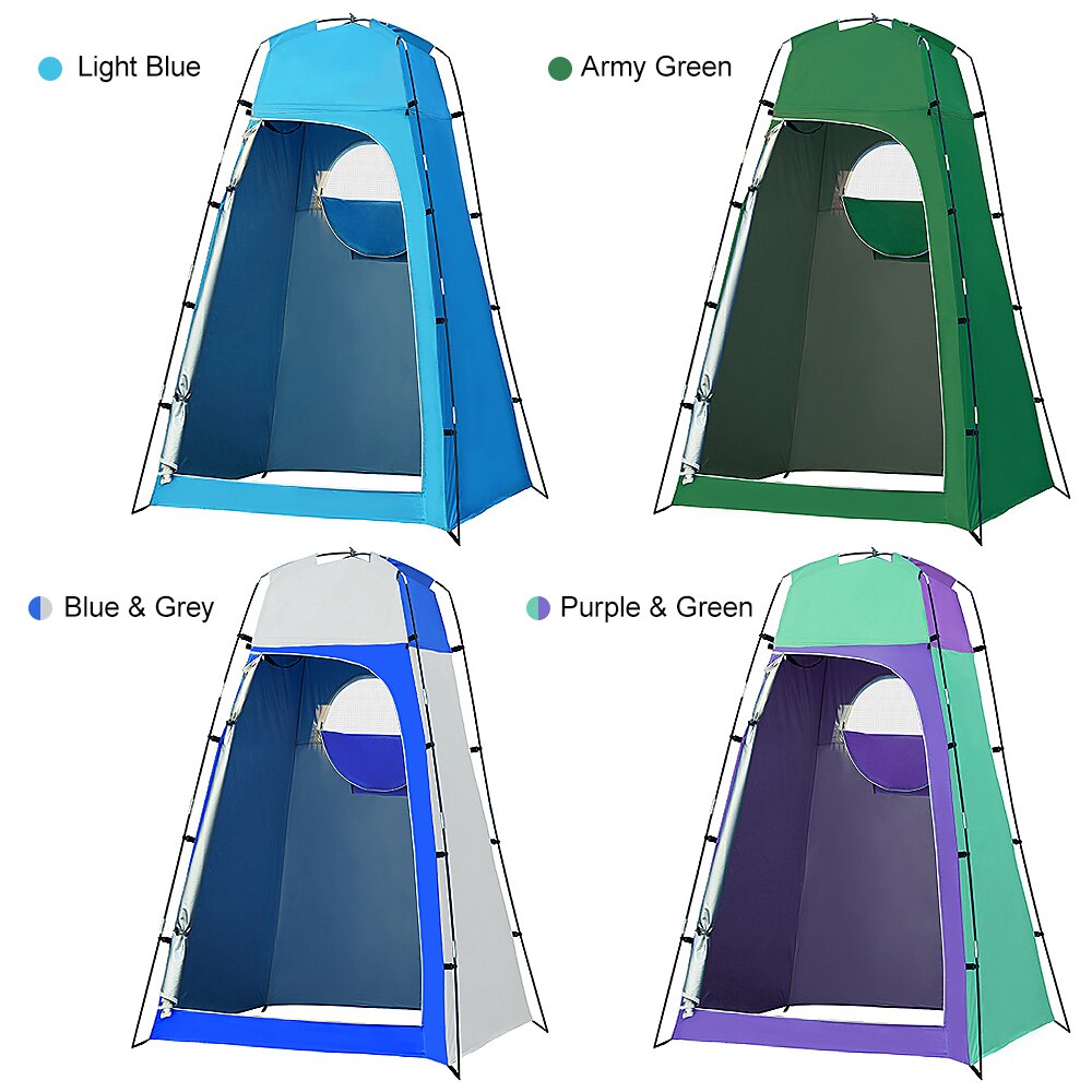 Outdoor Moving Shower Toilet Tent Privacy Changing Bath Shelter Portable Clothes Shower Swimming And Changing Clothes Toilet