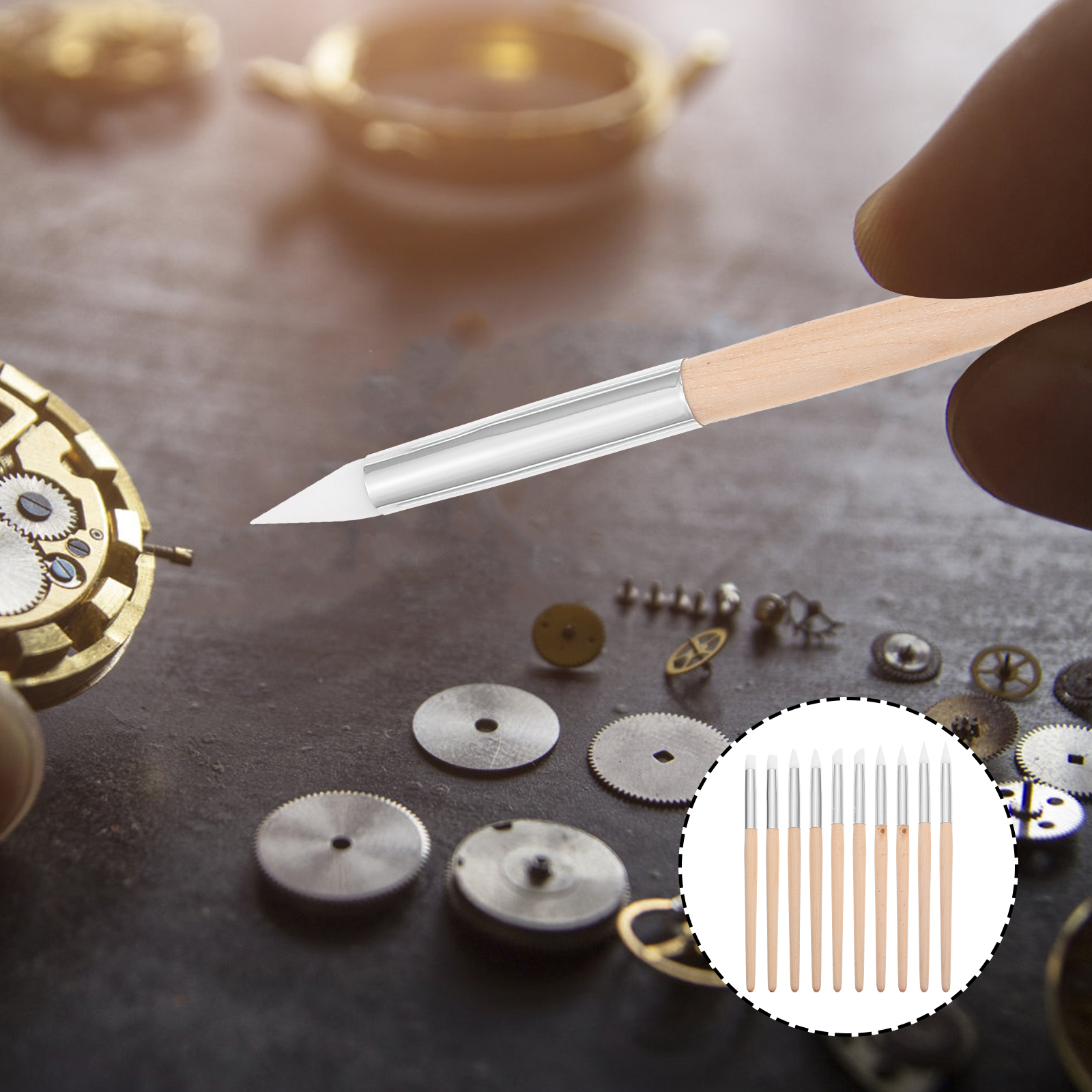 Stift uhr Reinigungs einstellen Uhren wartungs werkzeuge Uhren reinigungs einstellen Uhrwerk Reinigungs maschine Uhrwerk reiniger