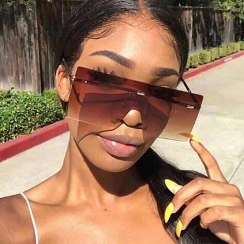 Gafas de sol cuadradas para hombre y mujer, lentes con montura de PC, transparentes, UV400, a la , para conducir al aire libre, nuevas