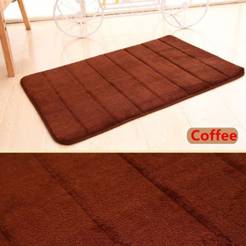 Bad Matte Bad Teppich Teppich Korallen Fleece Memory Foam Badezimmer Mat Non Slip