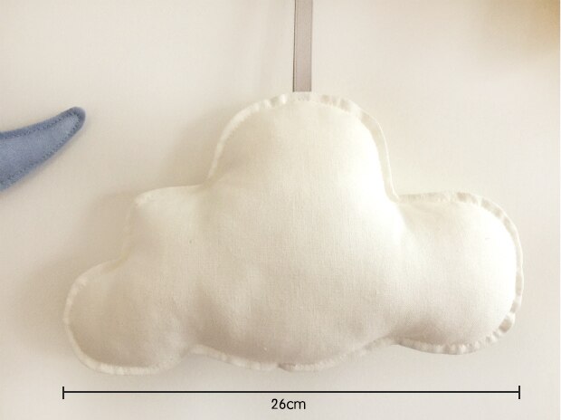 Clouds Hanging Decor Star Moon Baby Tent Mosquito Net Decoration Kids Photography Accessories Baby Room Decorations for Children: Cloud