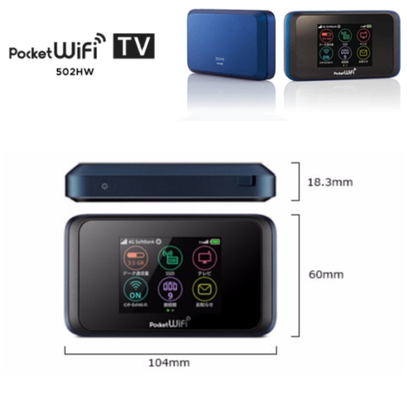 Pocket wifi 502HW