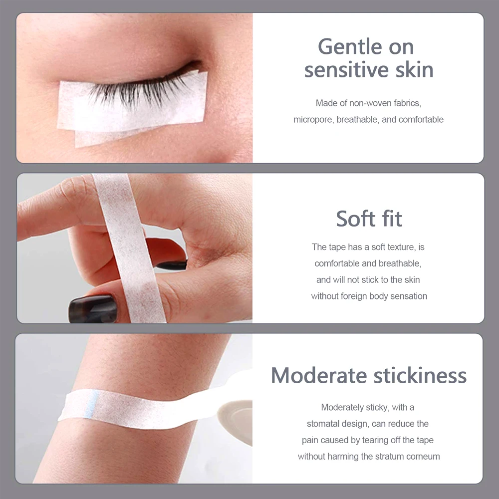 10Rolls Micropore Tape,Breathable Paper Tapes,Latex-Free Paper Surgical Tape,Individually Boxed Paper Bandage Tapes Rolls Sports