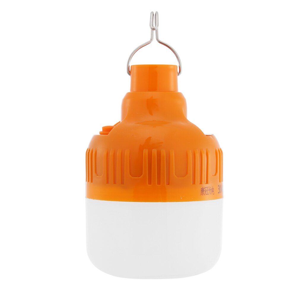 Emergency Light LED Bulbs 3 Mode Rechargeable Lighting Lamp Camping Portable Outdoor Elements for Outdoor Camping: 30w
