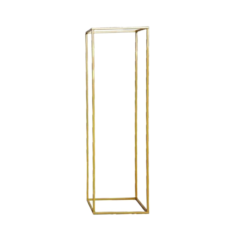 1pc vazen voor bloemen, staande vazen, zuilstandaard, metalen wegwijzer, huwelijksdecoratie: Default Title
