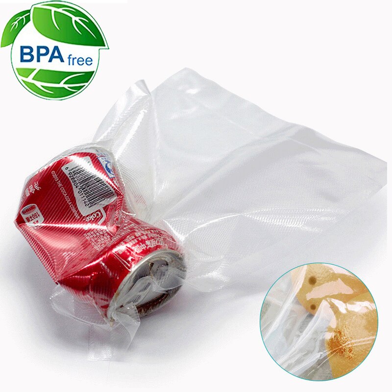 5 Rolls/Lot Kitchen Food Vacuum Bag Storage Bags For Vacuum Sealer length 500cm