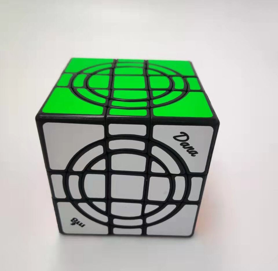 MF8 4x4 son-mamma II Puzzle nero 4x4 sun-mom II Cubo magico forma strano Cubo magico gif giocattoli educativi per bambini