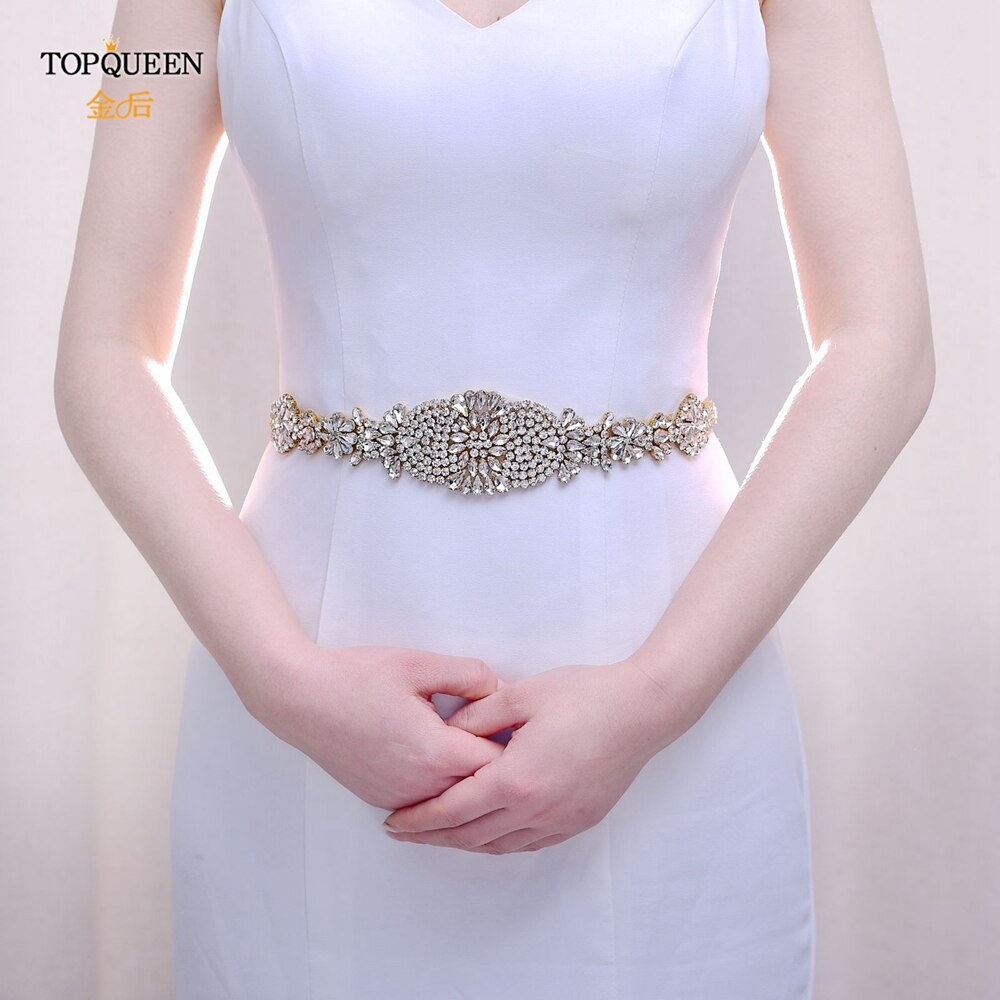 Topqueen S123-G Riem Voor Een Trouwjurk Dames – LovingPrices