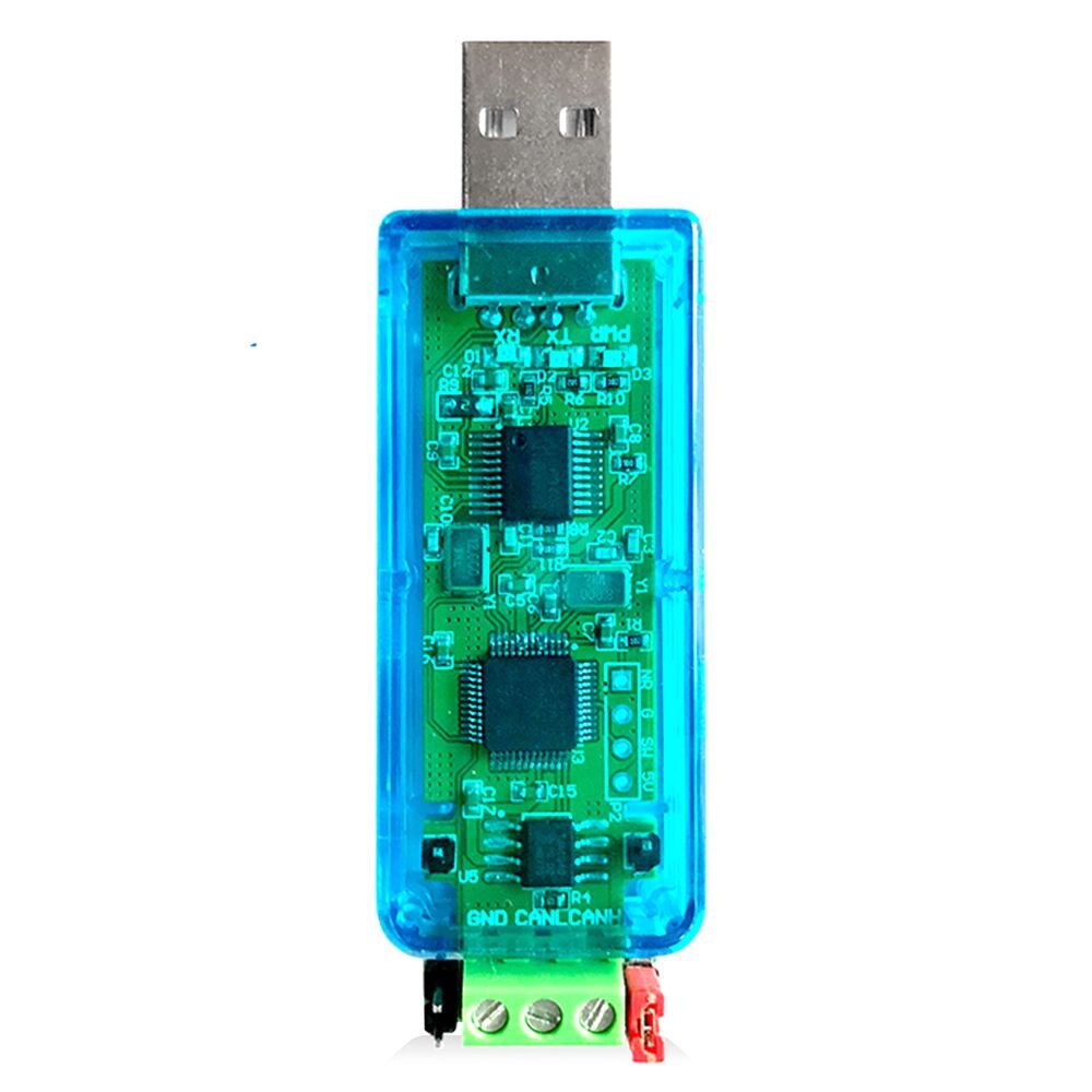 Isolated USB to CAN CAN to USB compatible with Zhou Ligong USBCAN virtual serial port USB-to-CAN: Non-isolated USB