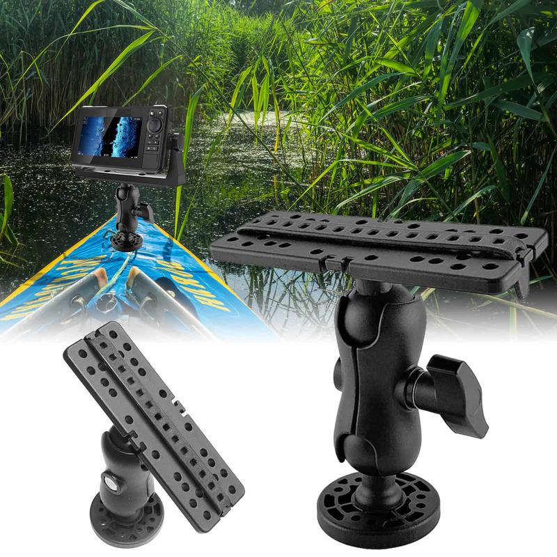 Swivel Fisch Finder Montieren Basis 360 Grad Swivel Fisch Finder Montieren Basis GPS Navigation Fisch Finder Halterung Für Marine Boot kajak