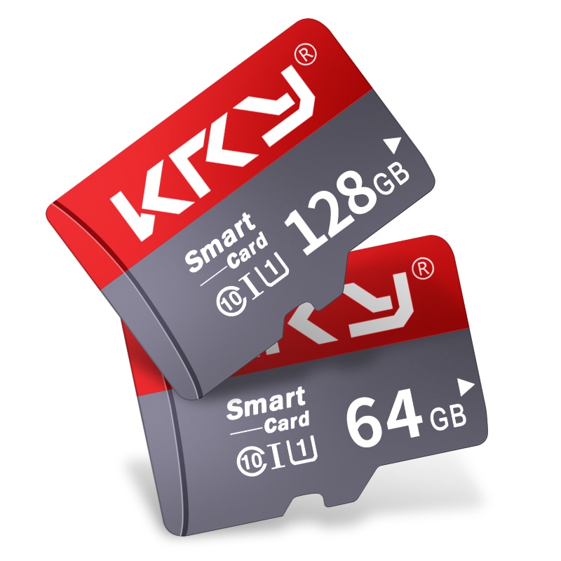 KRY tarjeta de memoria de alta velocidad Original 64GB tarjeta micro sd Clase 10 128GB tarjeta portátil flash TF 32GB 16GB 8GB para grabadora de conducción