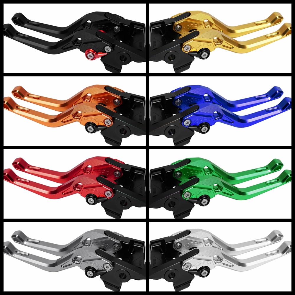 For Yamaha FZ6 FAZER S2 FZ6R MT-07 FZ-07 FZ8 XSR 700 900 ABS MT07 FZ07 MT 07 Motorcycle Adjustable Brake Clutch Short Levers