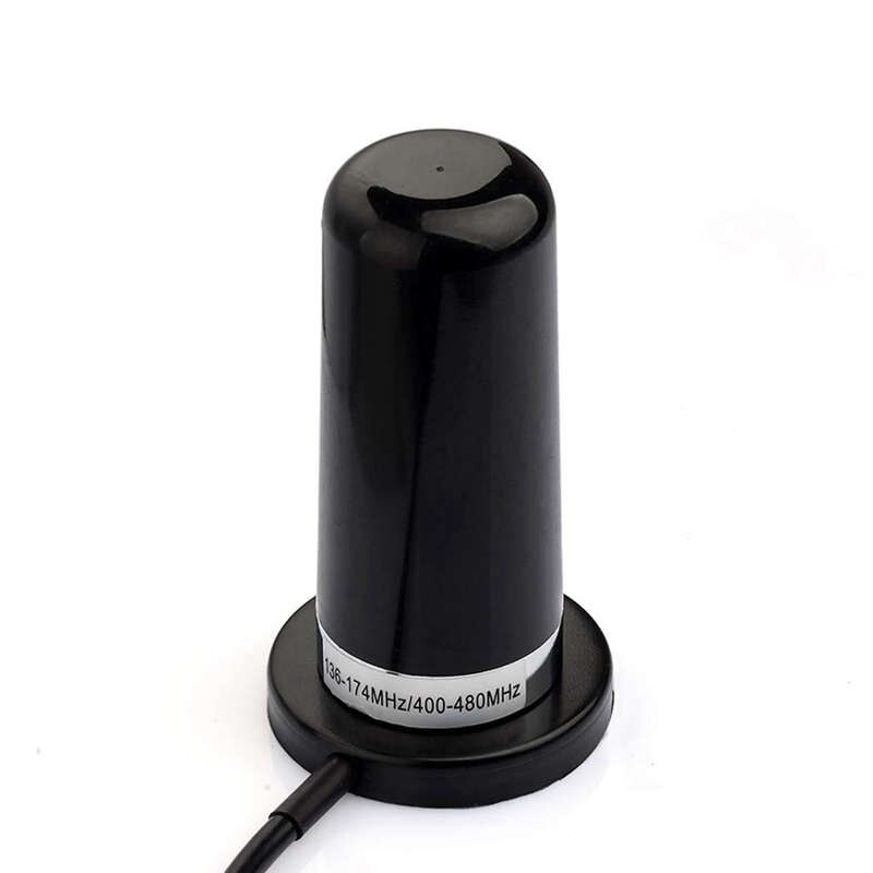 Antena de Radio móvil Cb Vhf Uhf Ham de dos vías con escáner, soporte Nmo con Base magnética, antena macho Bnc para Motorola Uniden Whi
