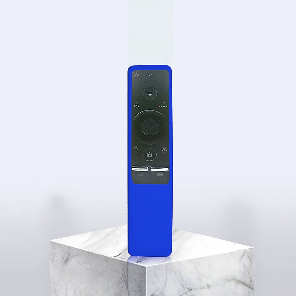Casa Accessori in silicone Rimovibile BN59-01259B/E anti scontrino Morbido di Protezione Coperchio del Telecomando accorto TV Solido per Samsung: Blu