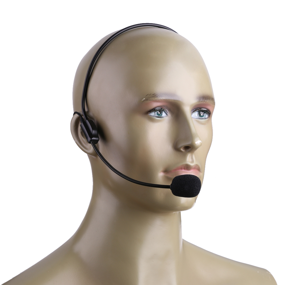 Mini Wired 3.5mm Headworn microfone For Voice Amplifier Noise Reduction Mic Headset Headband Portable Lecture Teach Headset