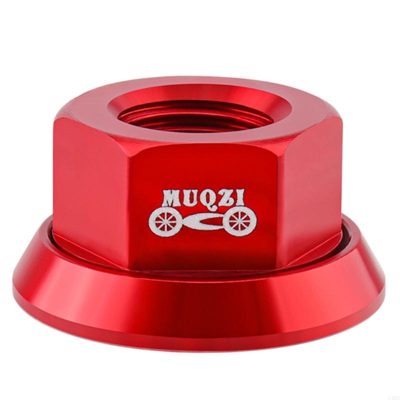 Fietsen Hubs Flens As Moer Aluminium Fietswiel Flens As Moer voor Voor en Achter Fietswiel Fietsen Deel: Rood