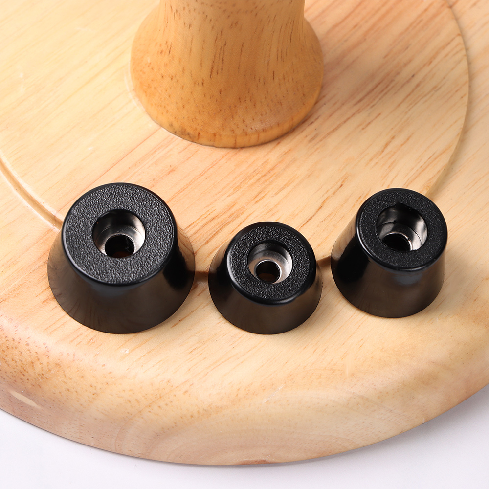 10 Stuks Speaker Kast Meubels Stoel Tafel Doos Conische Rubber Voet Pad Rvs Stand Schokdemper Stroefheid
