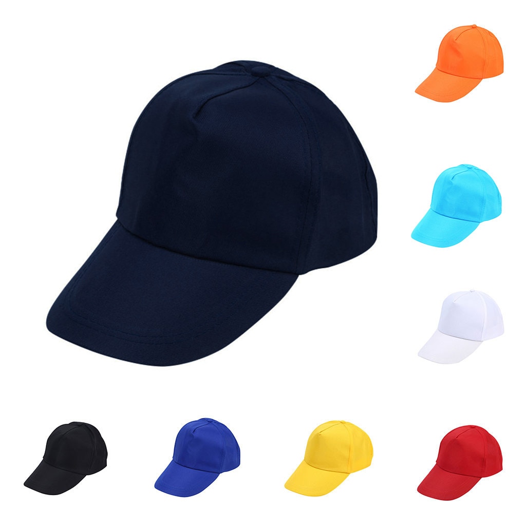 Summer Autumn Soild Men Women Baseball Cap Adhesion Hat HipHop Adjustable Cool Sunhat Casquette Gorras A526
