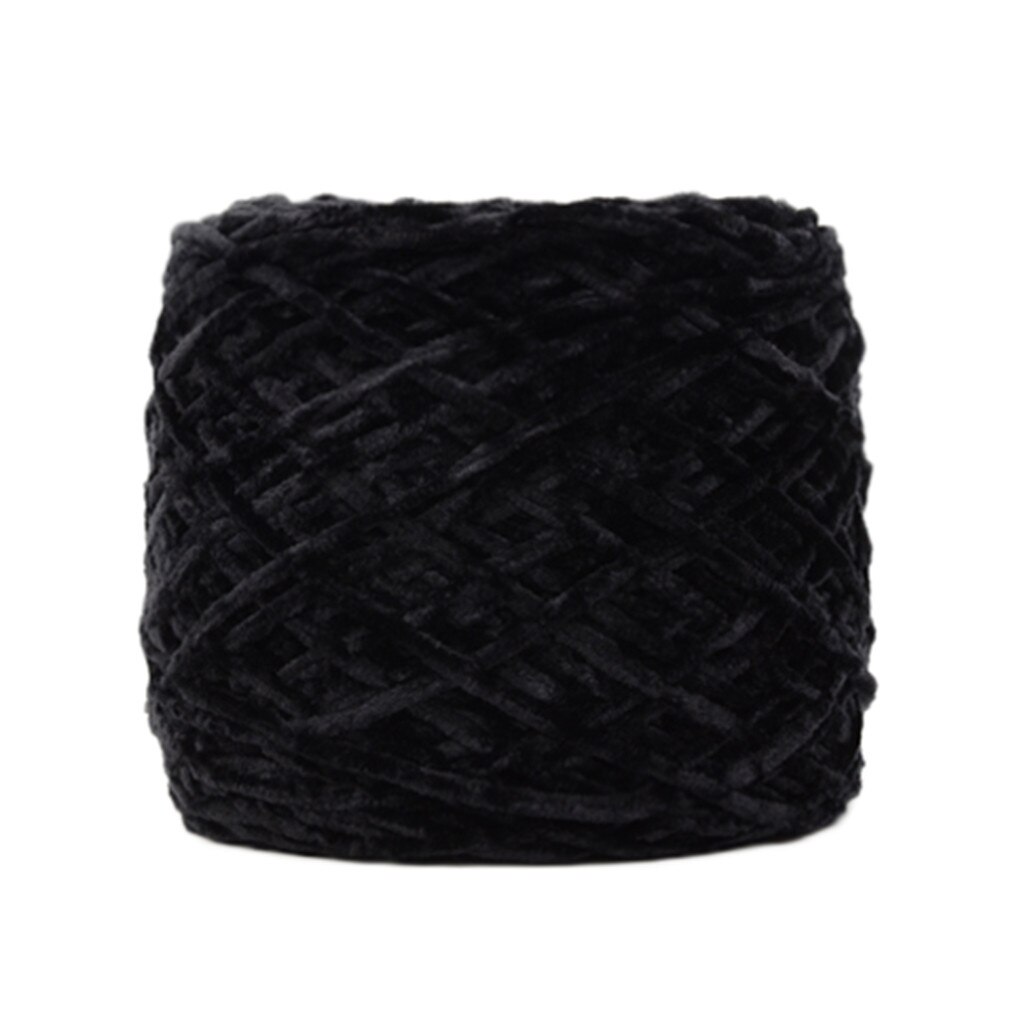 Bufanda de hilo de terciopelo dorado, Hilado de lana de punto, grueso, cálido, para el hogar, ganchillo, ropa, sombreros, zapatos, bufanda, 25 #