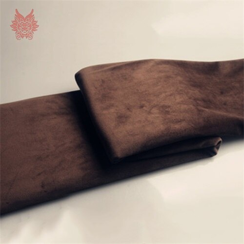 Tela China barata, tejido de terciopelo ponderado para vestido de invierno, abrigo, telas de terciopelo sólido multicolor, tecidos, stoffen tissu SP5606: Color 13 coffee