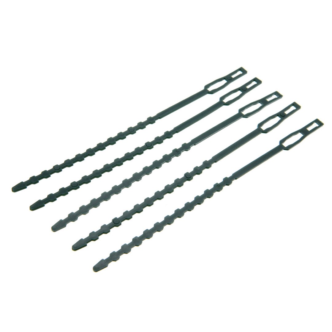 50pcs Adjustable Reusable Plastic Garden Plant Cable Ties Tree Climbing Support Garden Supplies