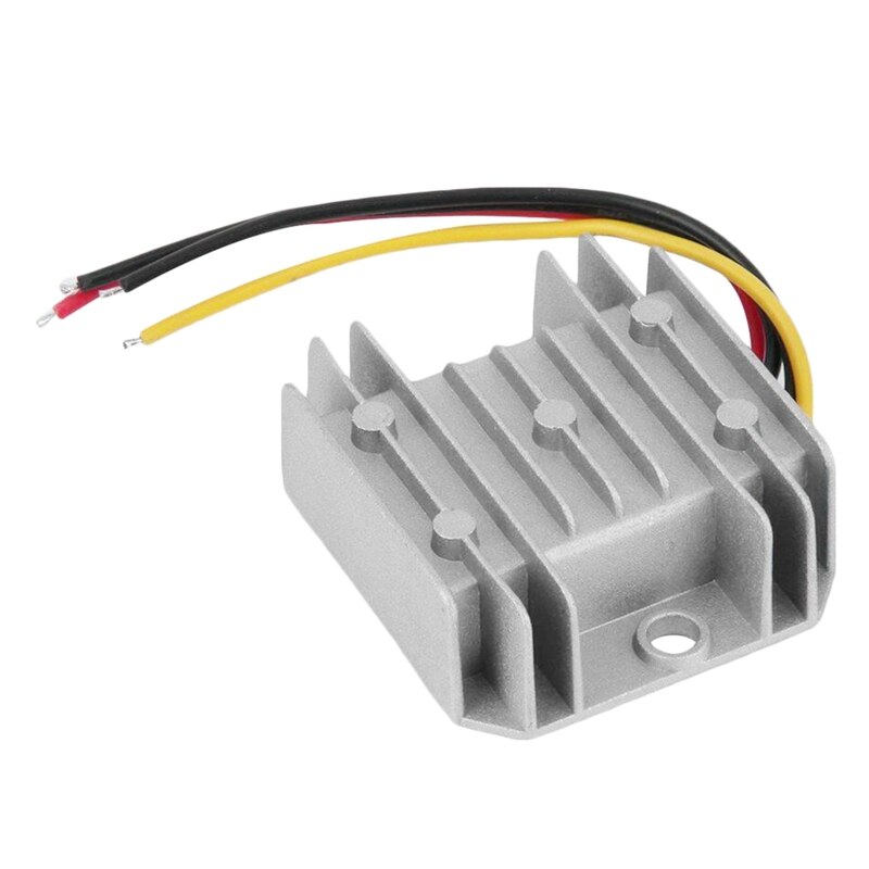 Waterdichte dc/dc spanningsomvormer regelaar 24v stappen omlaag  to 12v 5a adapter: Default Title