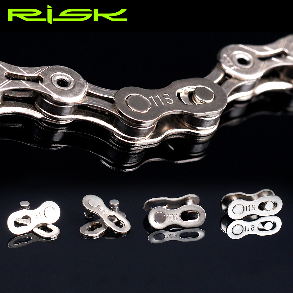 5 Pairs Risk Universal Mountain Road Bike Connecting Chain Quick Link Connector Bicycle Missing Master Link 6/7/8/9/10/11 Speed