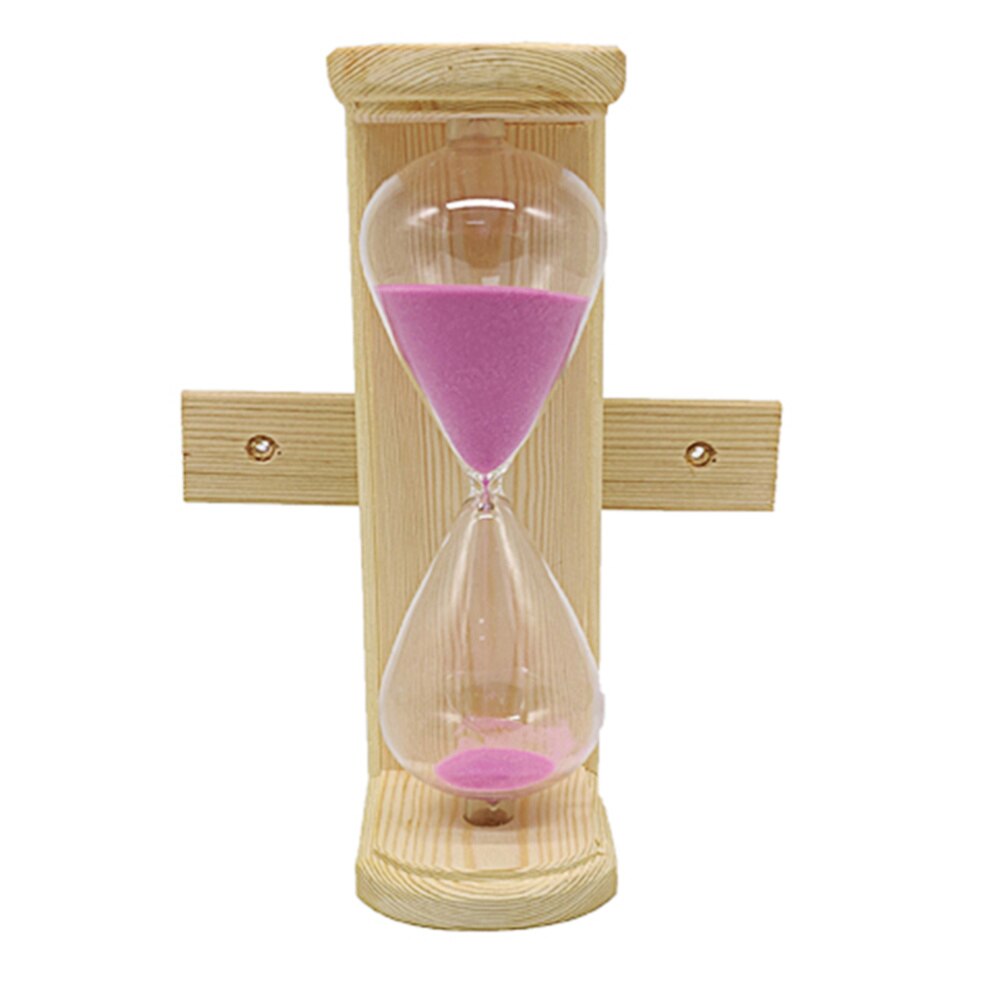 1Pc Hourglass Timer Glass Timer 15-Minute Hourglass Timer Transparent Timer