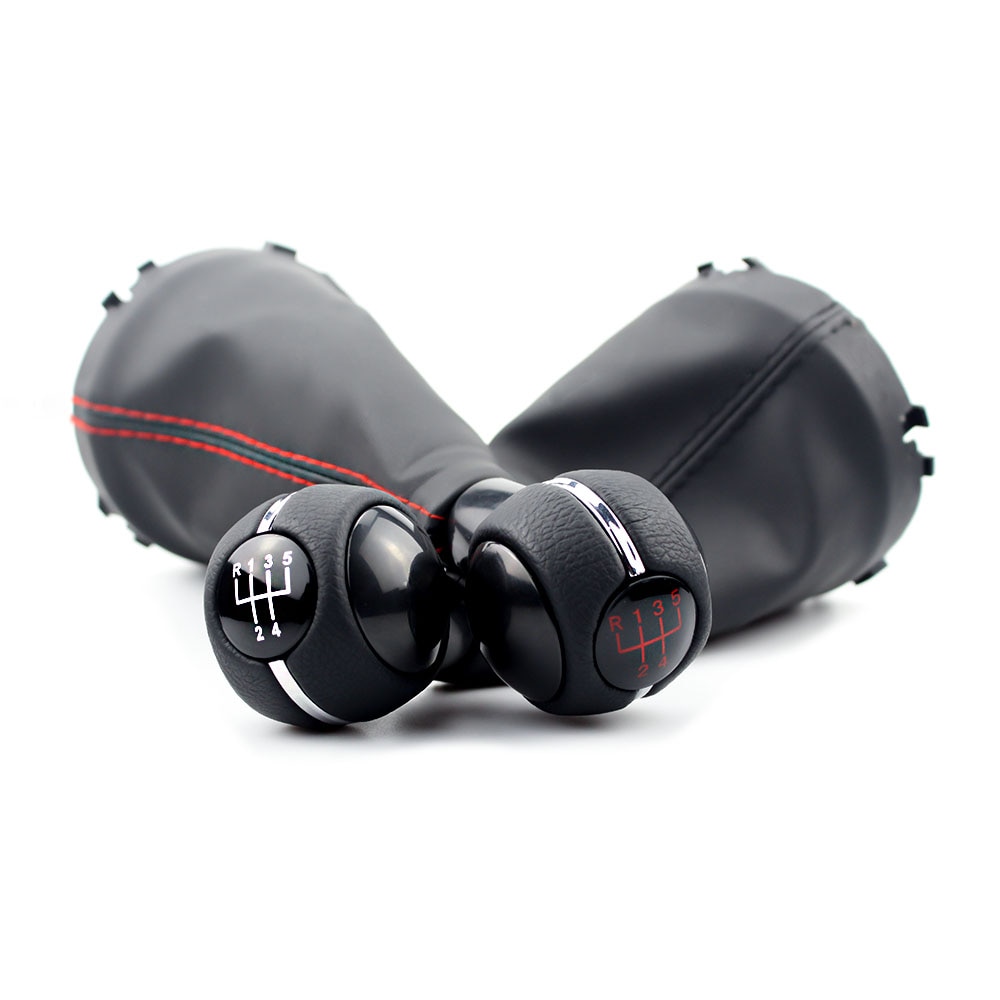 Voor Mini Cooper F55 F56 F54 F60 Oem 7641999 Manual Car Pookknop Shifter Cover Gaitor Lederen Laars 5 snelheid En 6 Speed