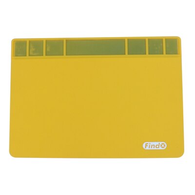 Grote Maat Siliconen Werken Mat Hittebestendige Isolatie Bureau Pad Bga Soldeerstation Onderhoud Platform: Yellow