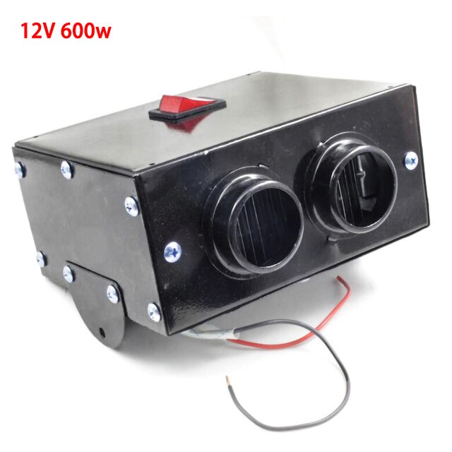 600W 12V 24V Car Heater Car Glass Defroster Window Heater Air Outlet 2 Warm Dryer in Car Goods Interior Accessories Winter: 01