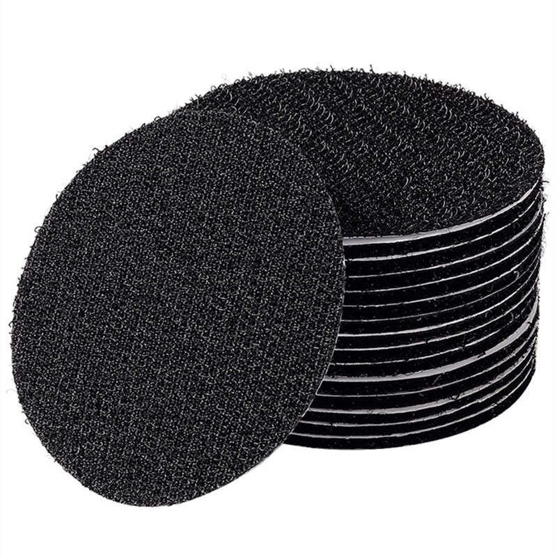 5 Pairs Zelfklevende Haak Lus Sluiting Tape Anti Curling Vloerkleed Mat Grijper Beddengoed Sofa Tapijt Antislip vaste Sticker