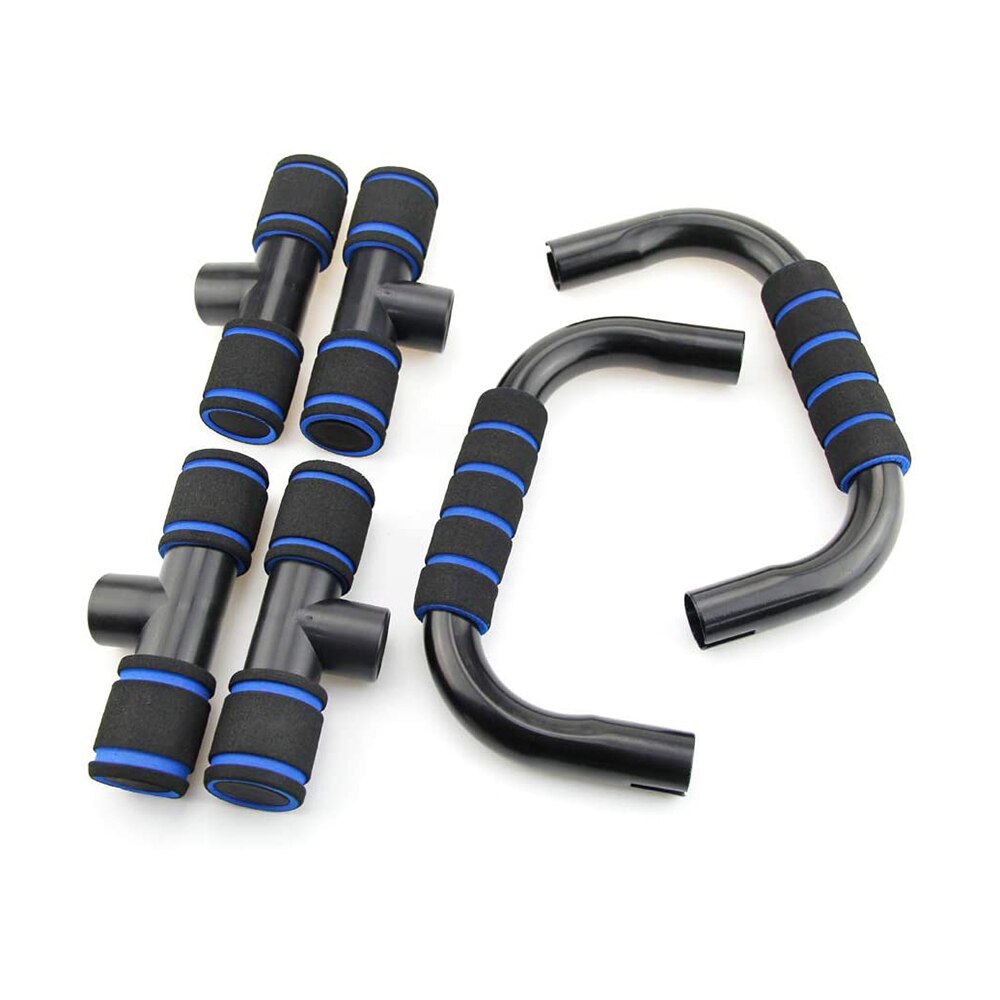 Plast sport armhävningsstativ stänger arm muskel kraft tränare gym träning bröst träning expander utrustning parallell bar armhävning
