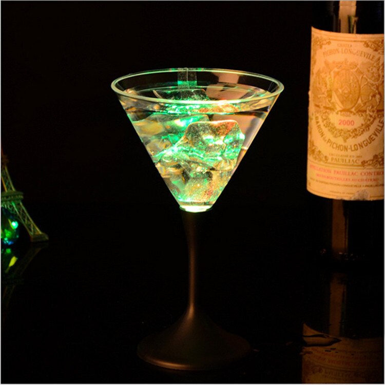 LED Lichtgevende Hoge 250ML Rode Wijn Glas 250ML Cocktail Glas 220ML Champagne Glas PS Materiaal voor Bar party Christmas: 250ml