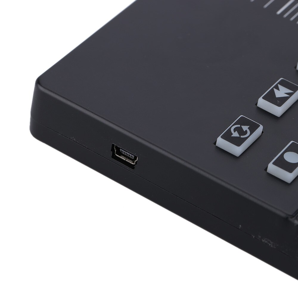 Worlde EasyPad.12-Mini USB portátil, controlador MIDI de 12 tambores, , 4 bancos para diferentes configuraciones, fácil de llevar