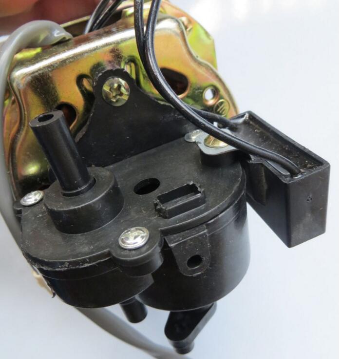 Moteur de ventilateur sur pied à 3 engrenages avec condensateur, 220V, 60W, 1200 tr/min