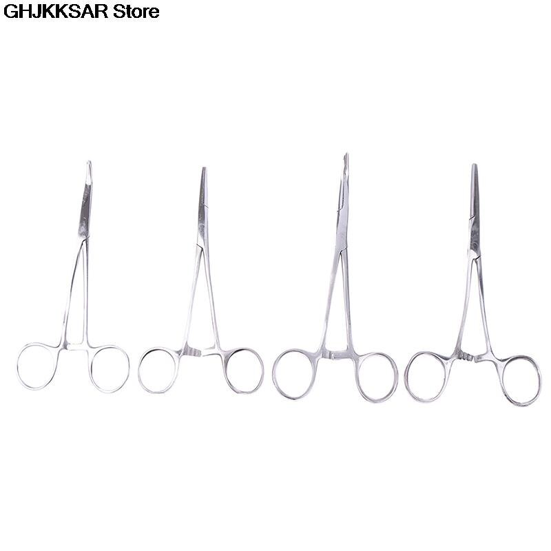 Pinzas hemostáticas de acero inoxidable, kit de herramientas quirúrgicas, pinzas de bloqueo hemostático, pinzas de pesca, 1 ud.