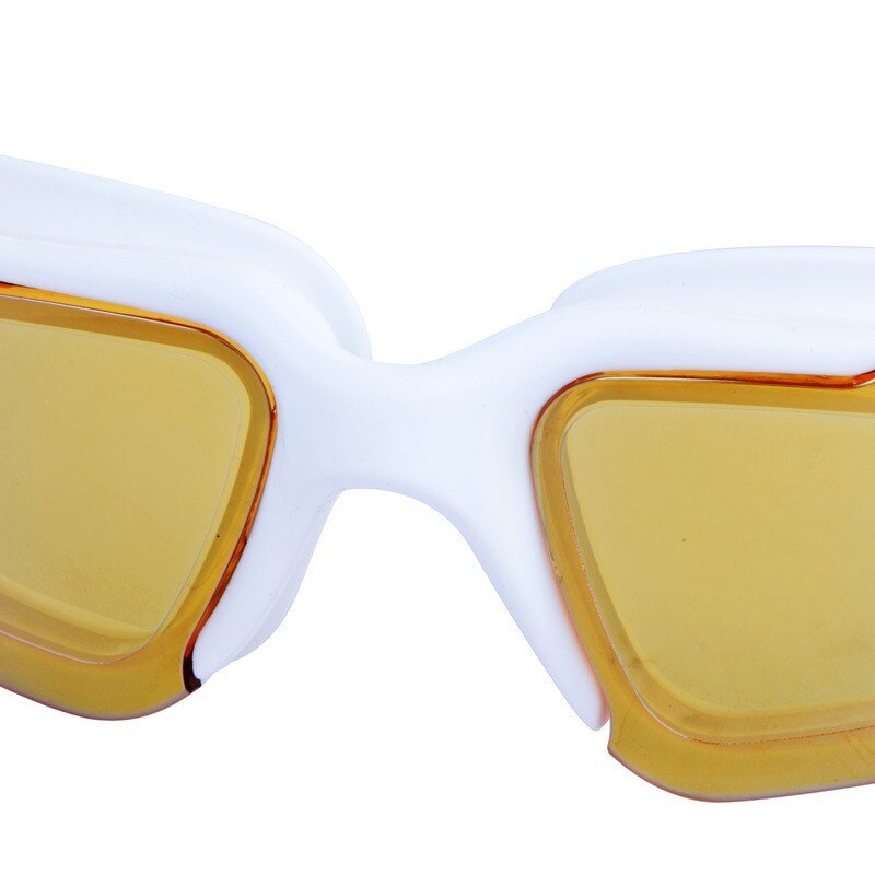 Elektroplating zwembril gekleurde zwembril waterdicht uv-bescherming anti-condens verstelbare zwembril voor volwassenen