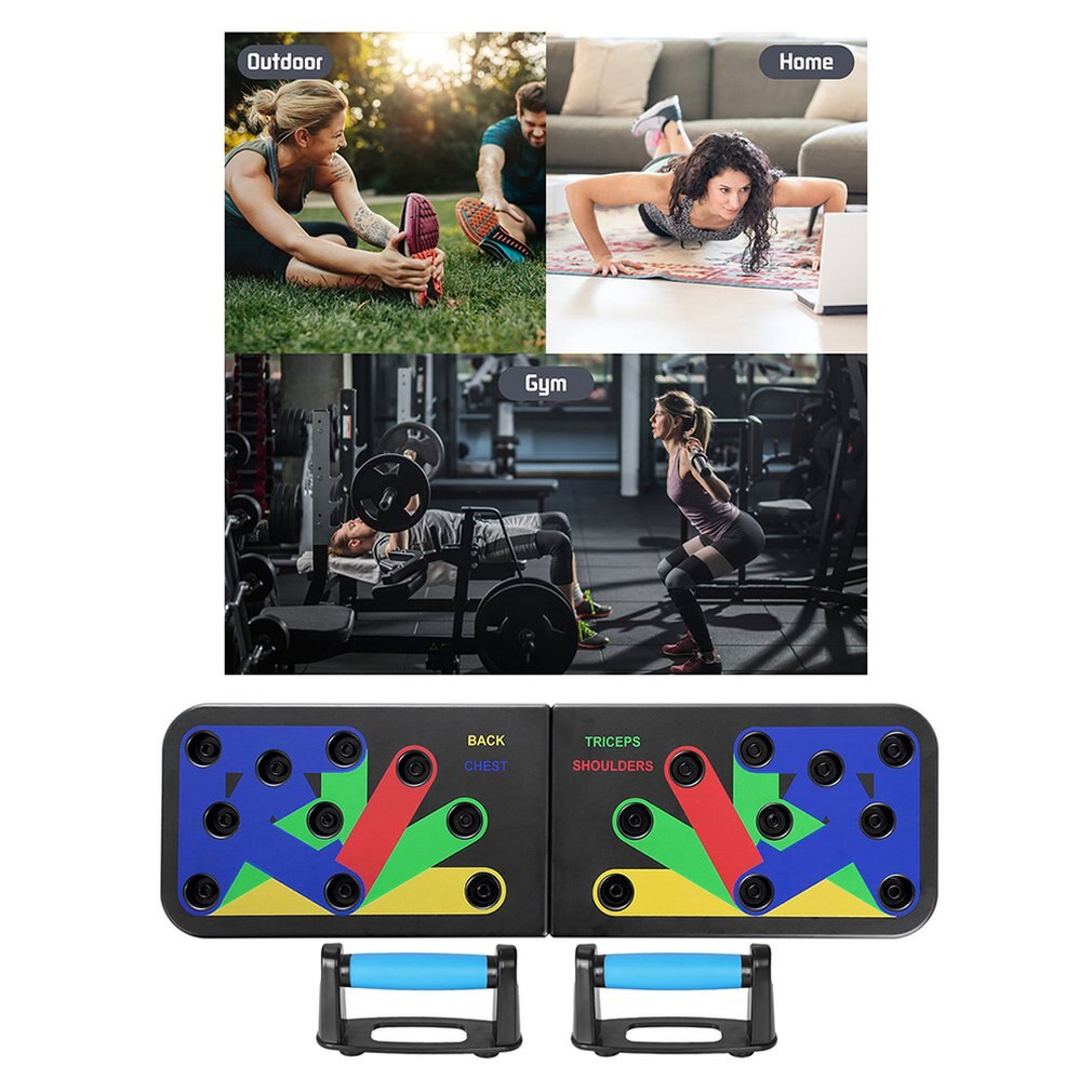 Push-Ups Holder Men's Fitness Equipment H-Shaped Lying Support Exercise Maker Beginner Multi-Functional Push-Ups Device