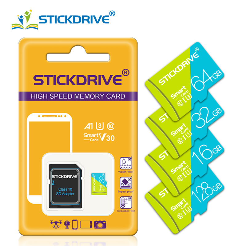 Memory Cards 32GB Class10 Mini SD Card 16GB 64GB 128GB tarjeta Pendrive Flash Card cartao de memoria for Phone