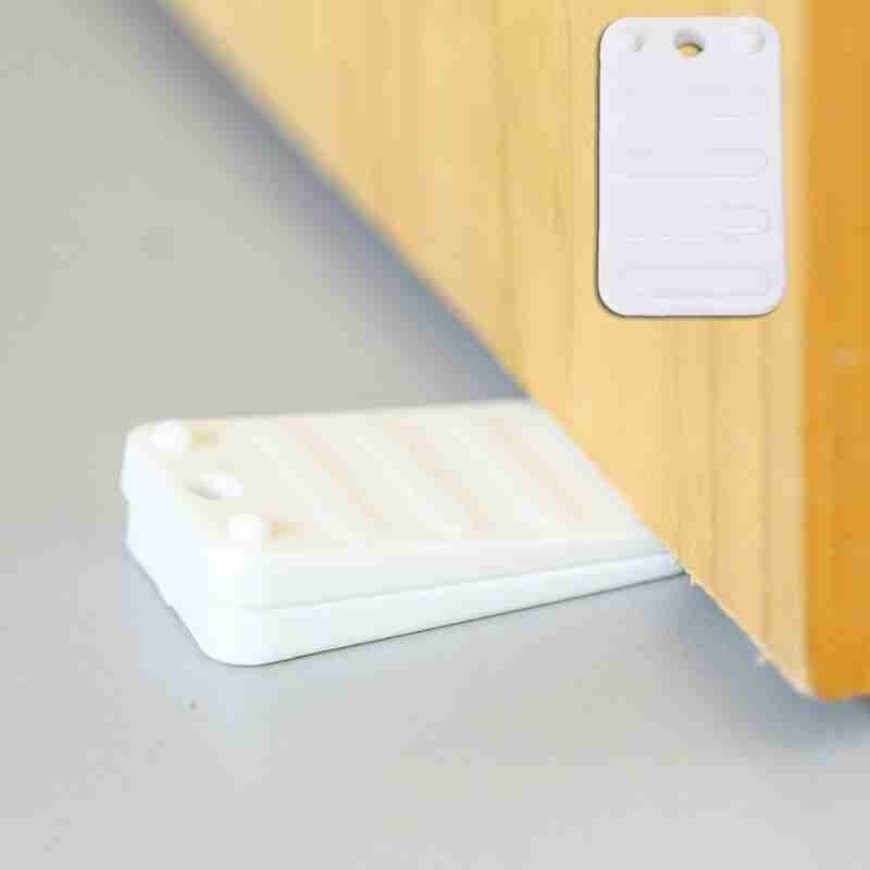 3Pcs Wig-Vormige Deurstopper Multifunctionele Meubelen Kussen Tafel En Stoel Mat Closet Kast Kloof Plug