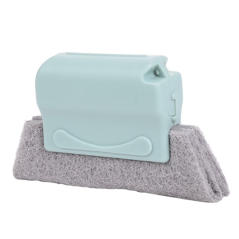 Cepillo de limpieza de surcos para ventana, herramienta de limpieza de surcos para ventana, cepillo de barrido de ranura pequeña, herramienta de limpieza de ranura para puerta y ventana: 02