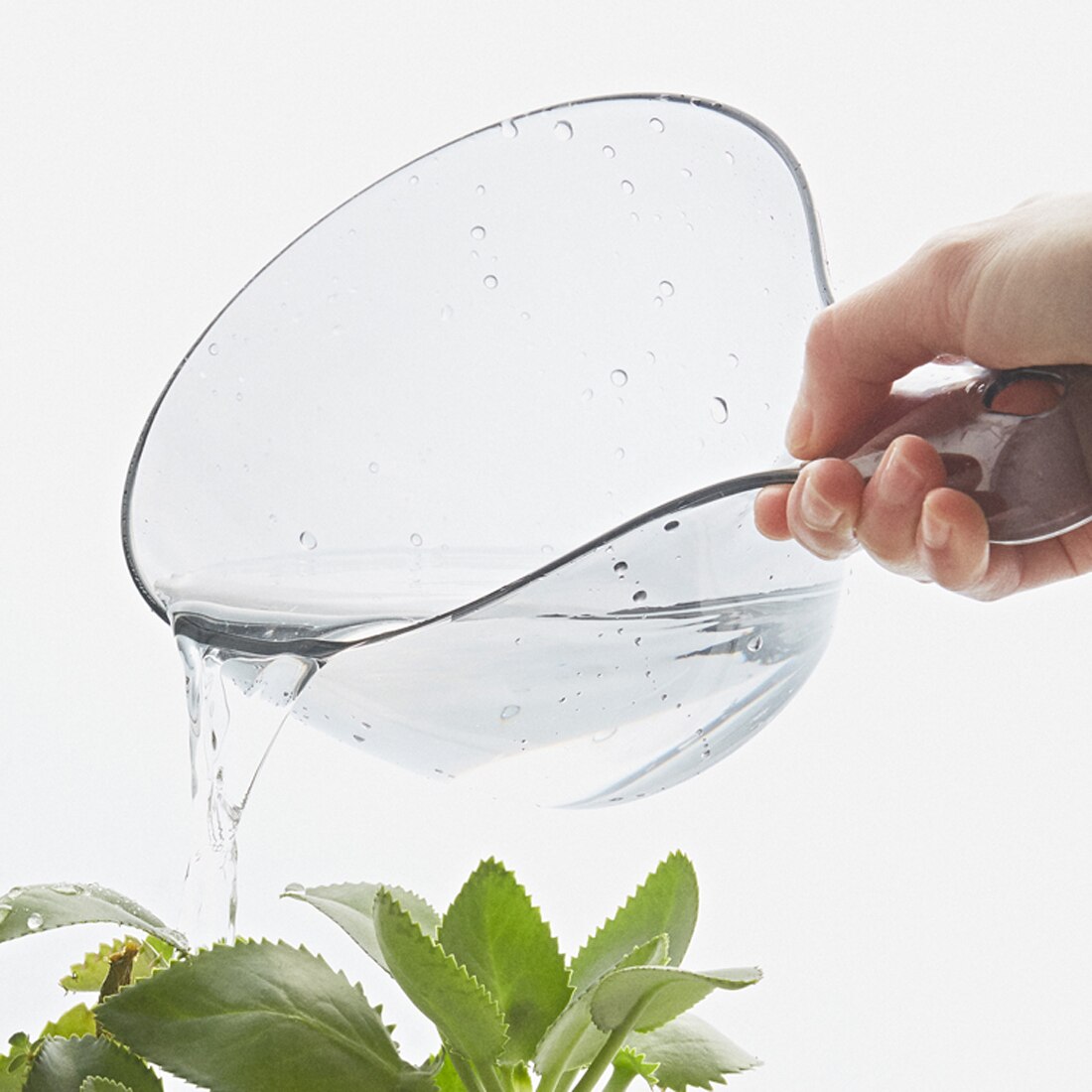 Cuchara de agua PCTG de plástico para cocina, cuchara de agua de baño para bebés y niños, cucharón, herramienta para lavar el cabello