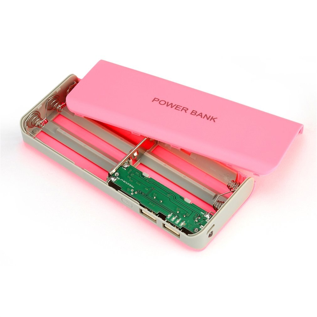 13000mah, carcasa de batería portátil, baterías externas, portátil, teléfono móvil, Banco de respaldo con doble interfaz USB, cargador, potencia portátil: Rojo