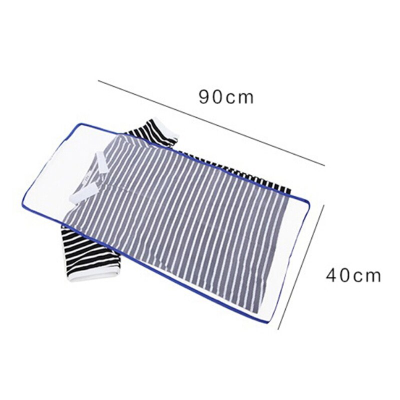 Strijkplankhoes beschermhoes voor strijkijzer met gaas voor strijken, doekbeschermer, bescherm delicate kledingstukken thuis